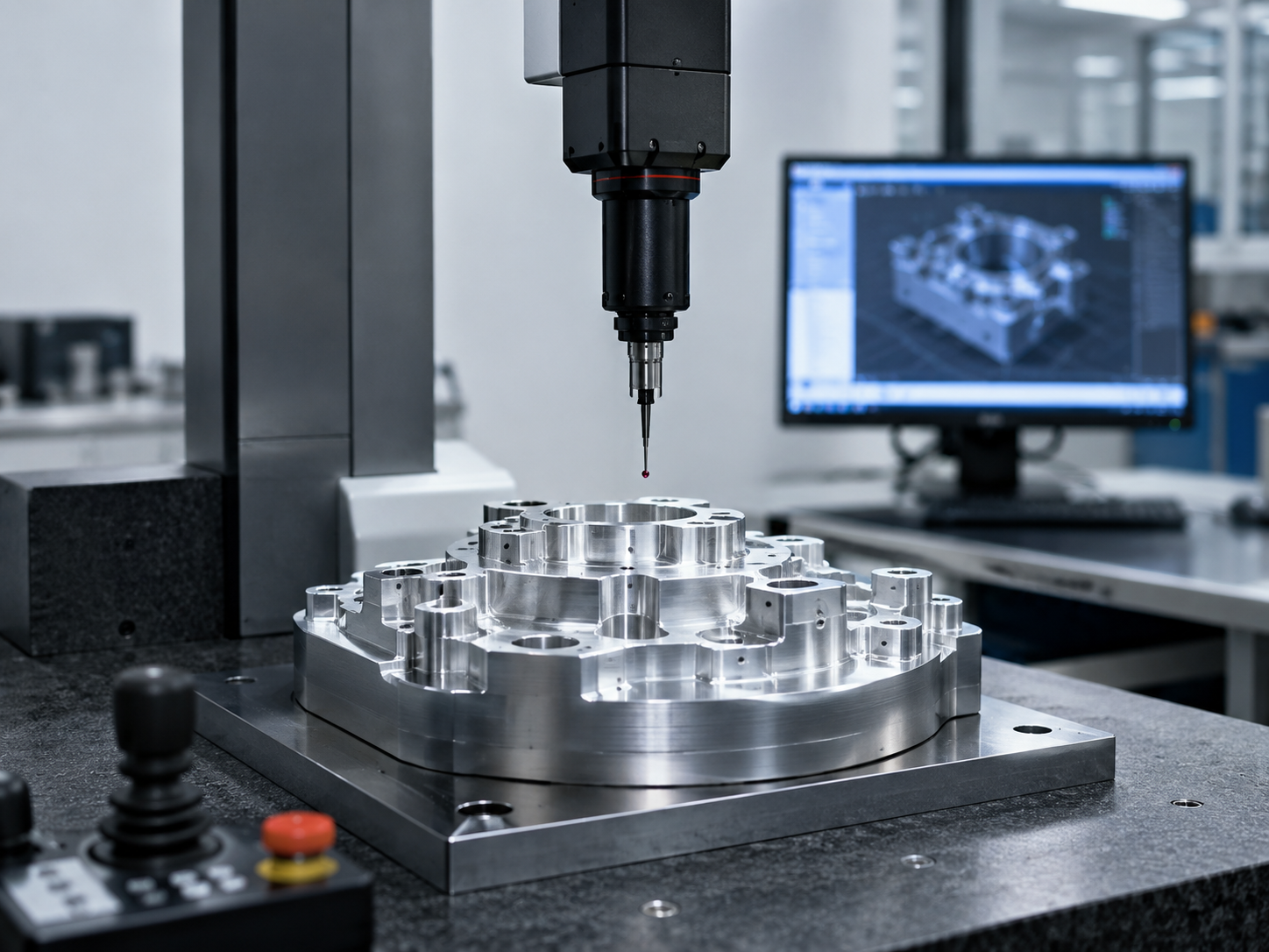 CNC inspection equipment for precision manufacturing